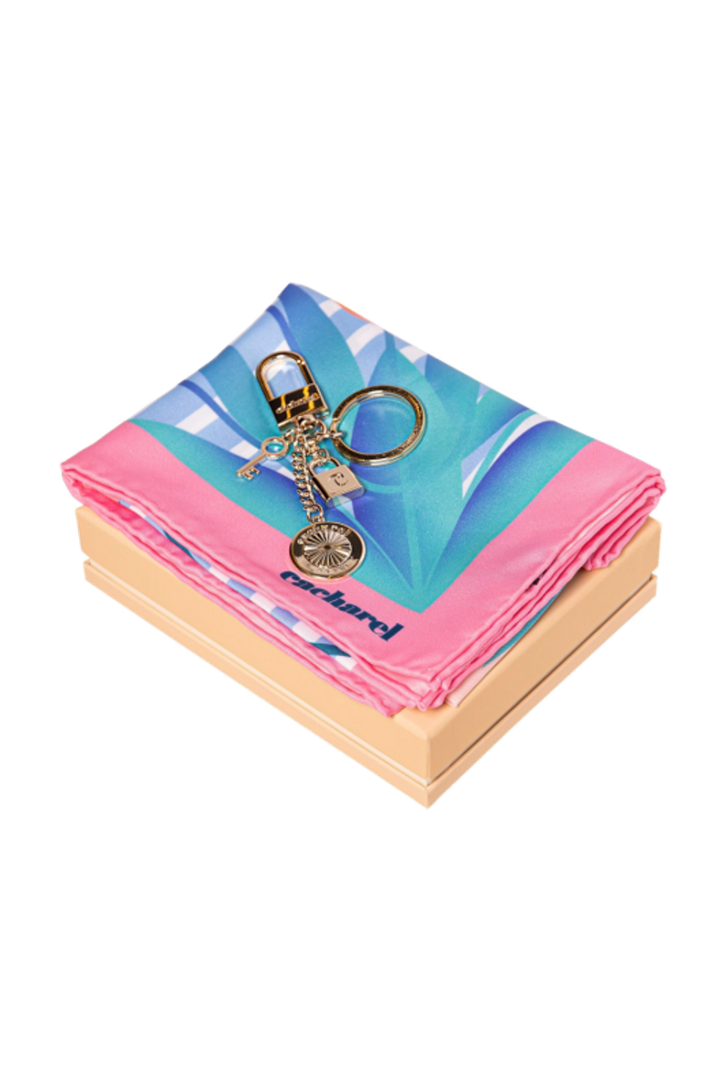 Set Alix (key ring & scarf) - 1
