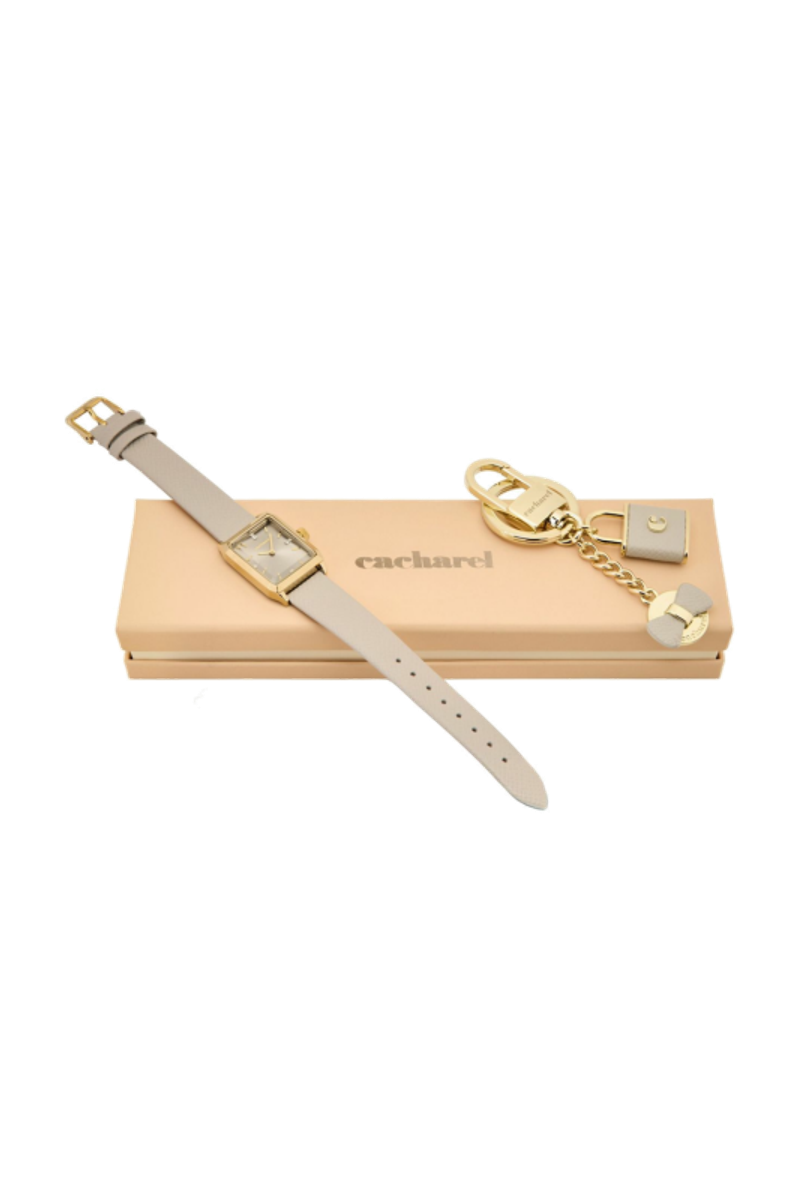 Set Séraphine Light Grey (key ring & watch) - 1
