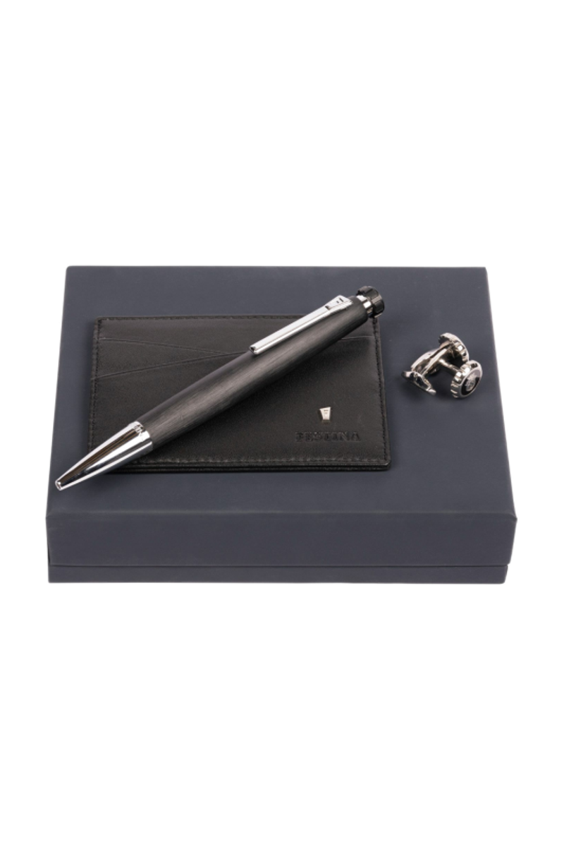 Set (ballpoint pen, card holder & cufflinks) - 1