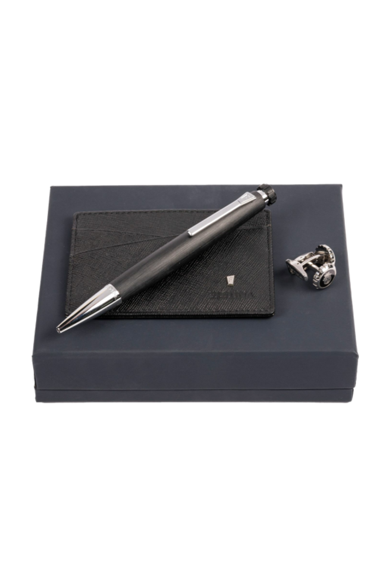 Set (ballpoint pen, card holder & cufflinks) - 1