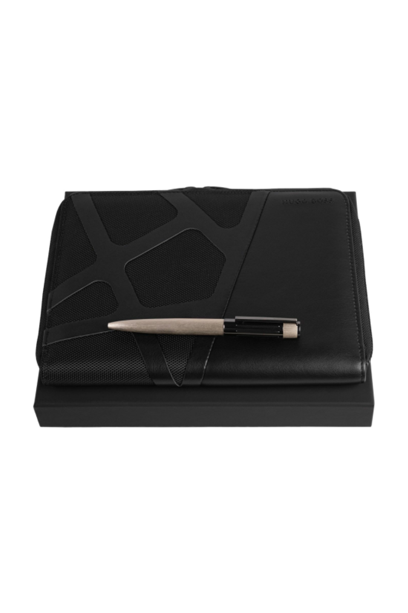Set HUGO BOSS (ballpoint pen & conference folder A5) - 1