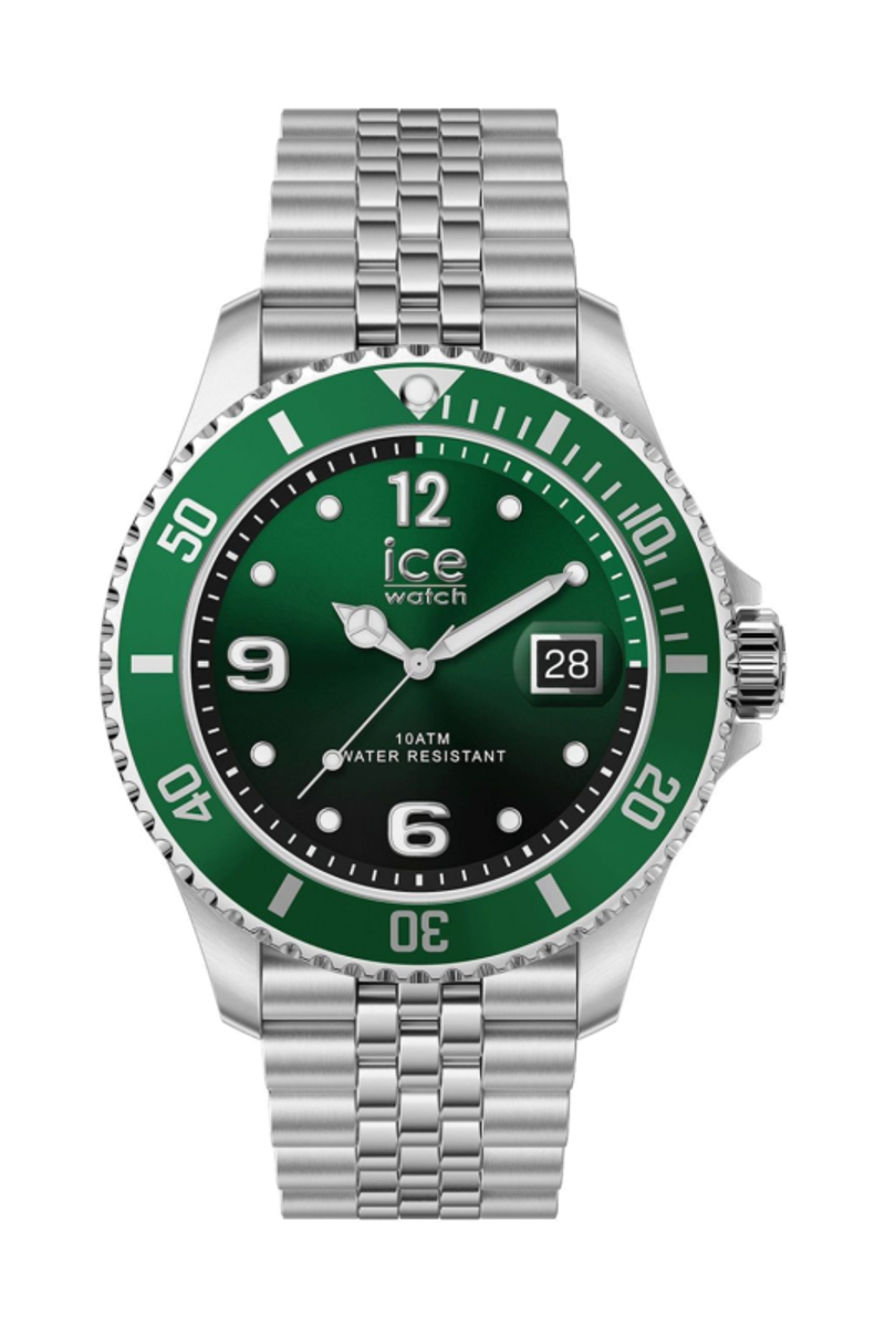 Date watch ICE steel Green - 1