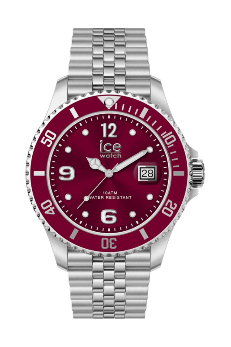 Date watch ICE steel Red - 1