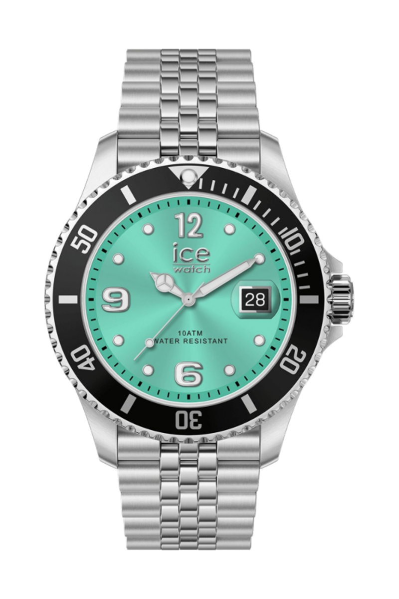 Date watch ICE steel Blue - 1