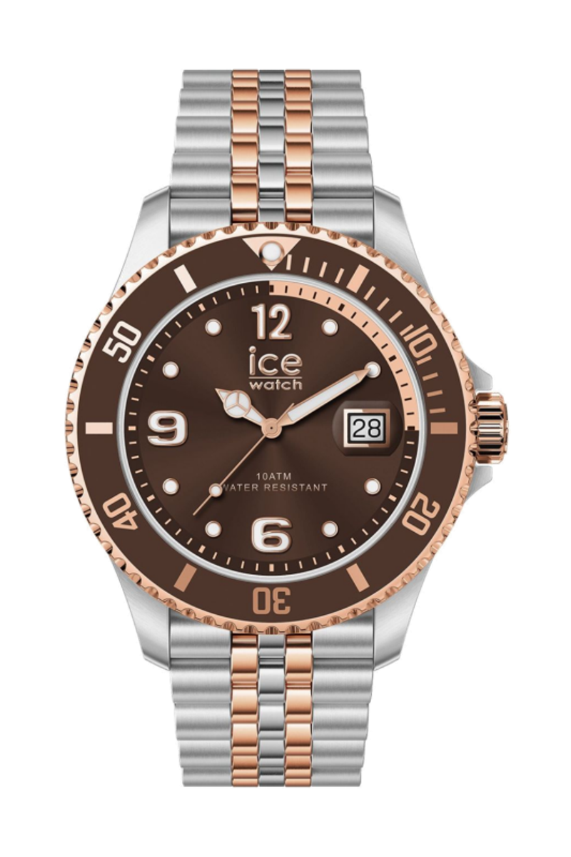 Date watch ICE steel Rose-gold - 1