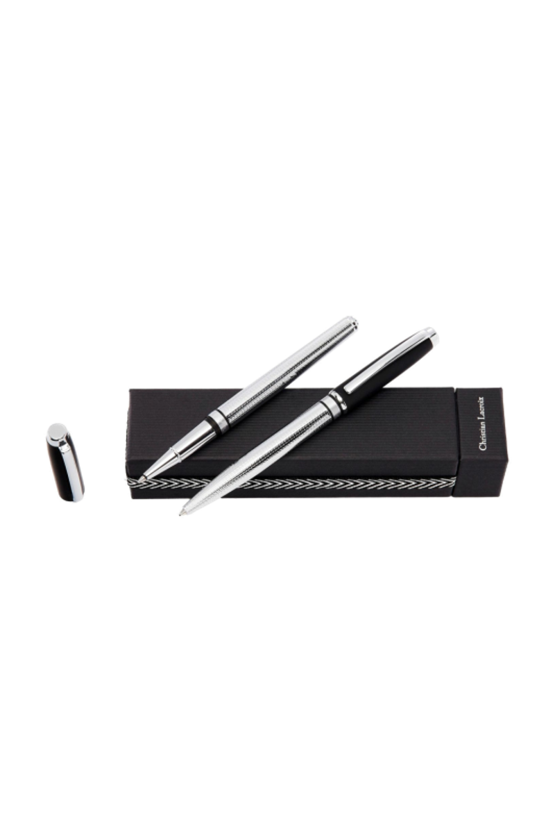 Set Caprio Soft Black (ballpoint pen & rollerball pen) - 1