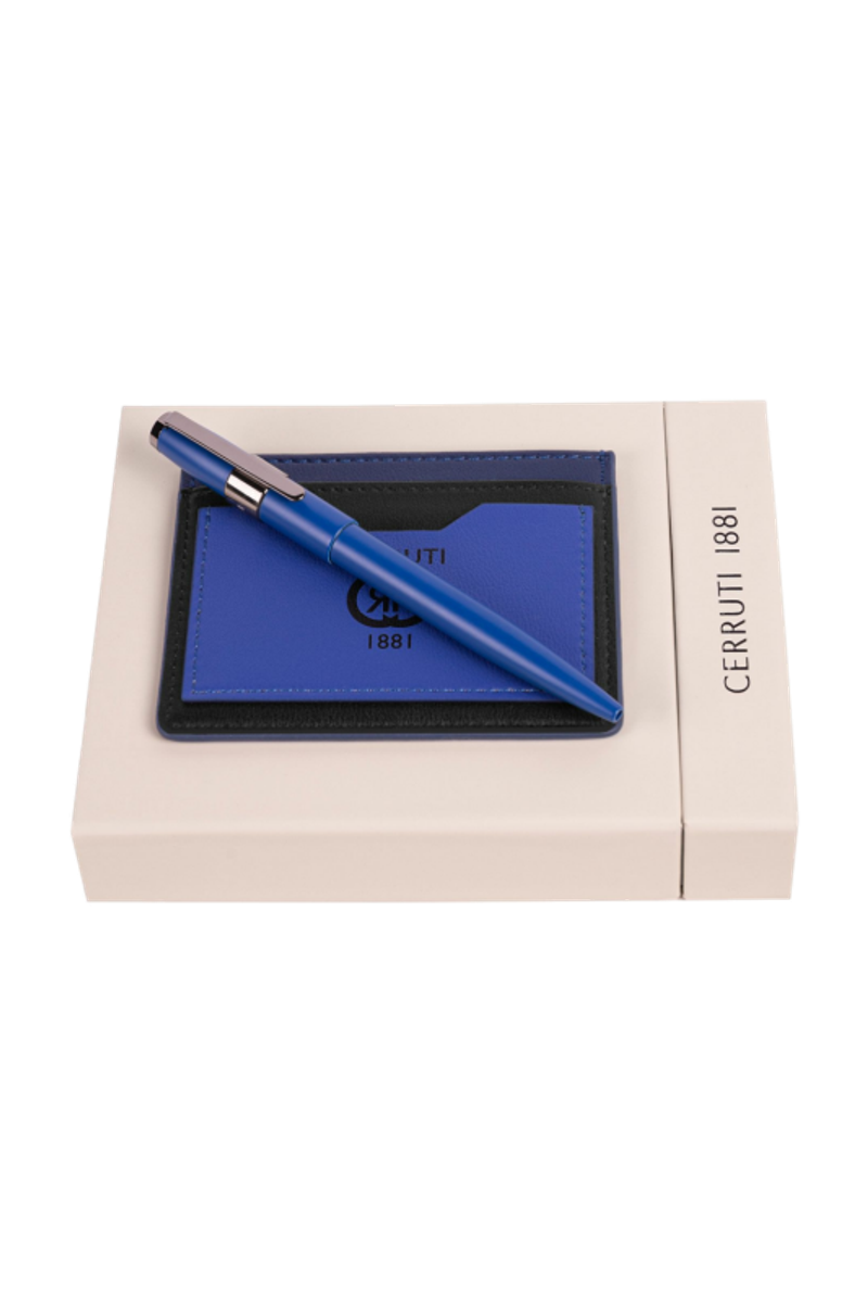 Set CERRUTI 1881 (ballpoint pen & card holder) - 1