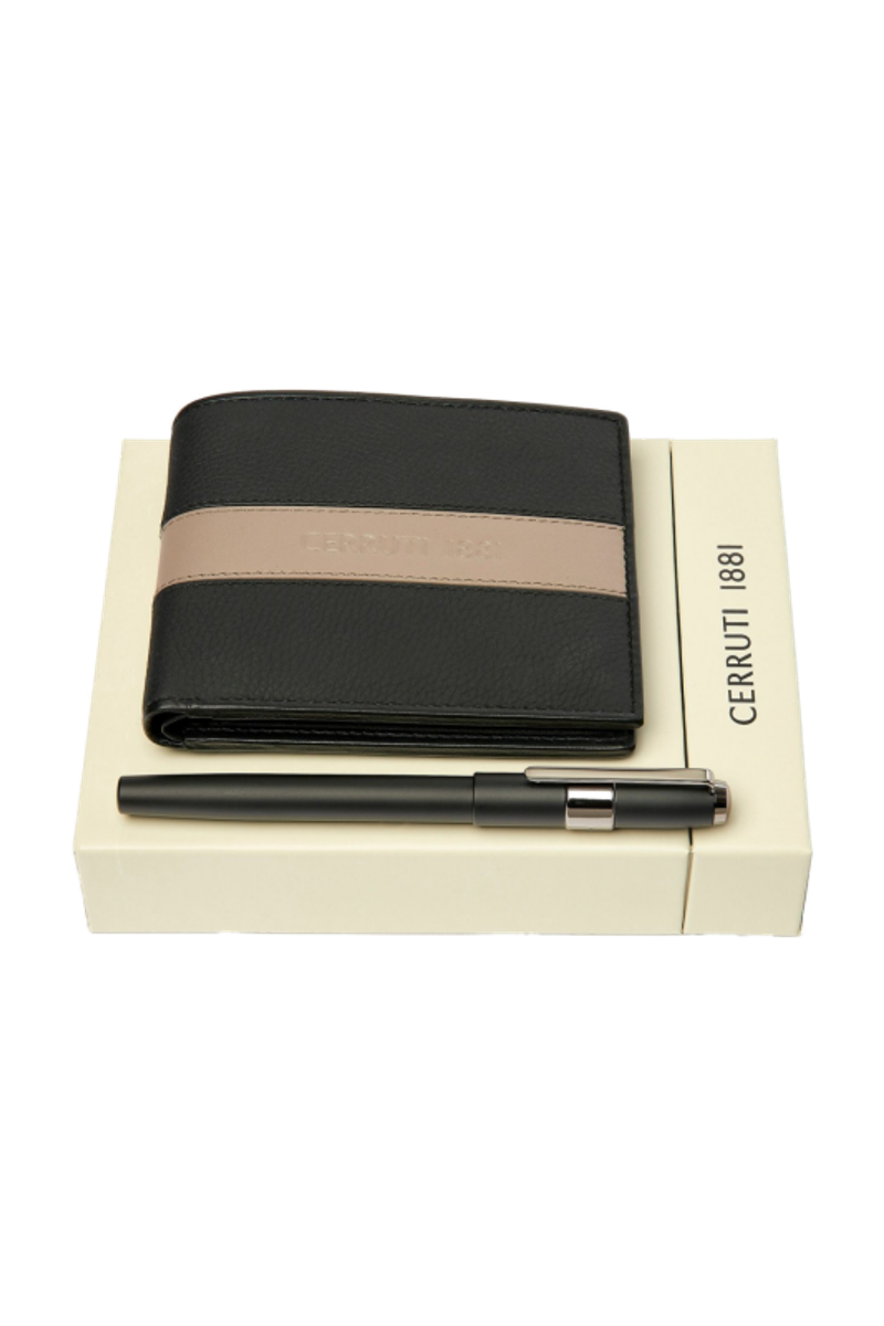 Set CERRUTI 1881 (rollerball pen & wallet) - 1