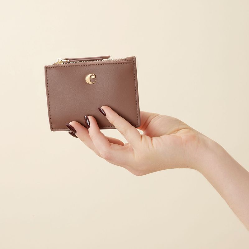 Coins purse Andrea Light Brown - 5