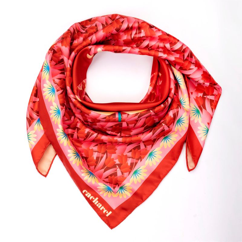 Scarf Albane Red - 4
