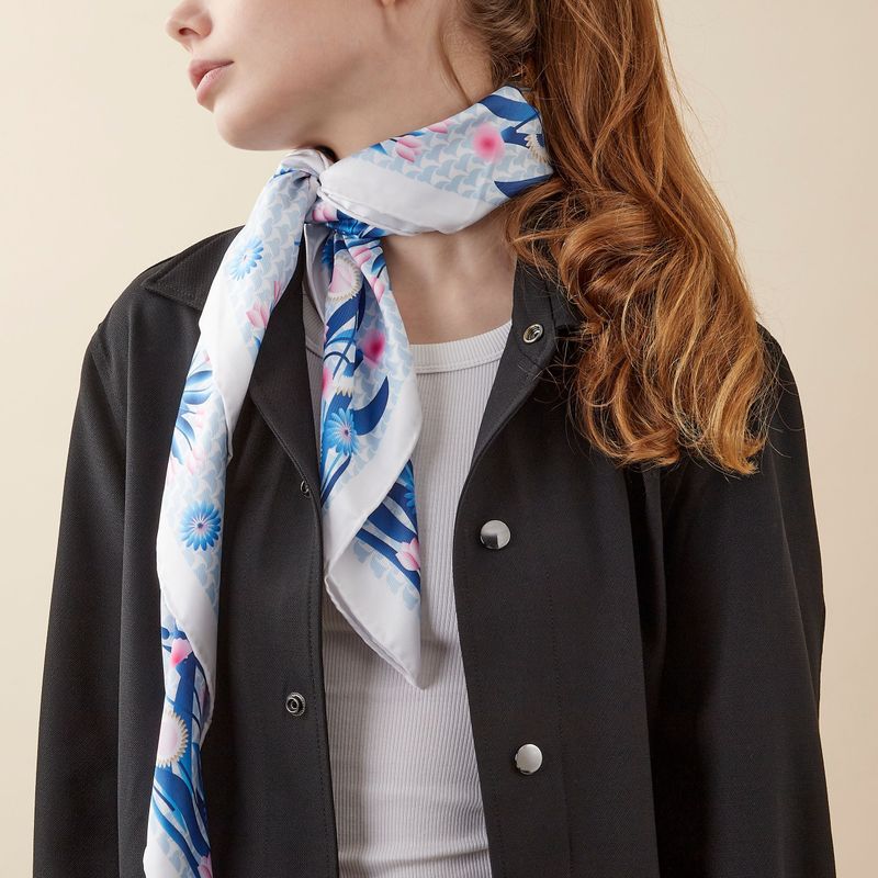 Scarf Astrid White - 4