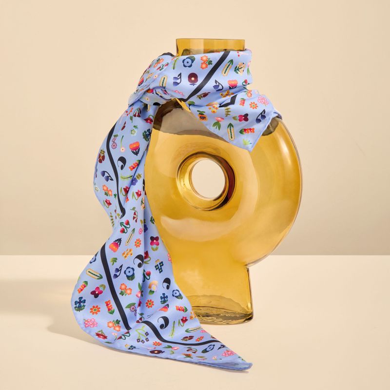 Scarf Séraphine Light Blue - 4