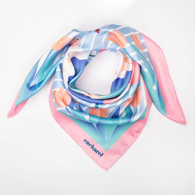 Scarf Alix Light Blue - 4