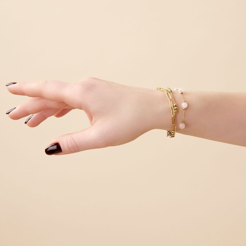 Bracelet Andrea Gold/pink - 6