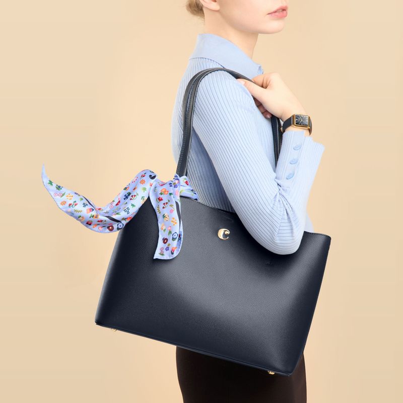 Shopping bag Séraphine Navy - 11