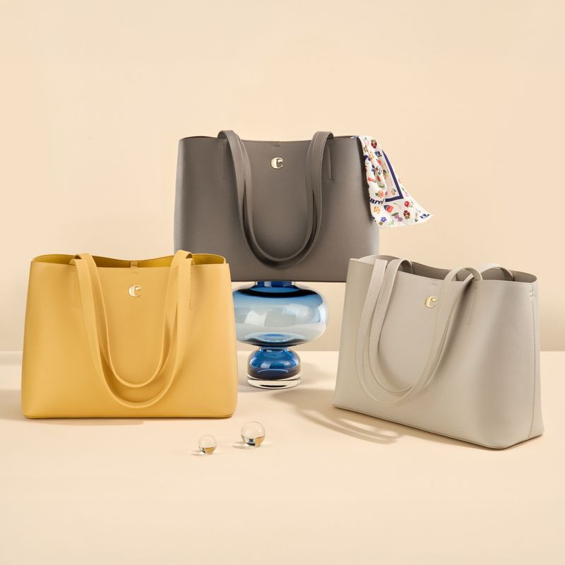 Shopping bag Séraphine Yellow - 11