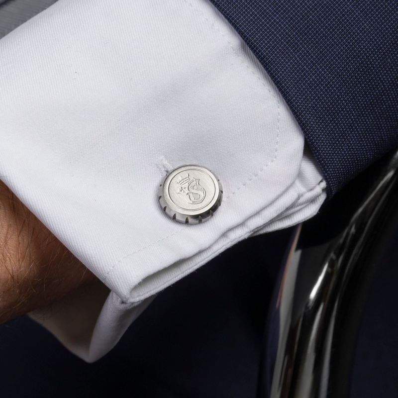 Cufflinks Chronobike Matt Chrome - 3