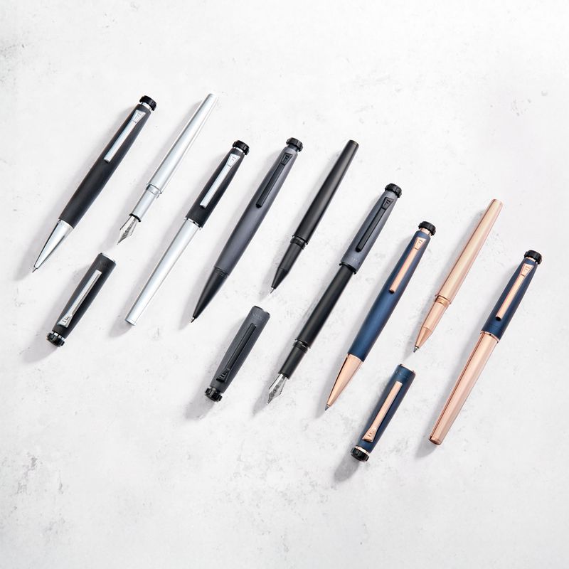Ballpoint pen Chronobike Rose Gold Navy - 7