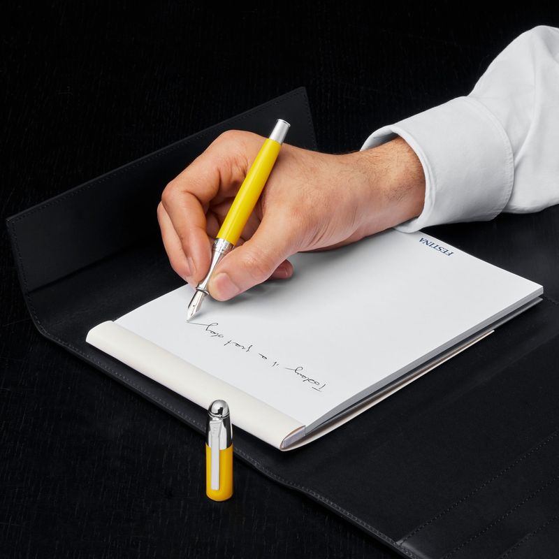 Fountain pen Classicals Chrome Yellow - 8