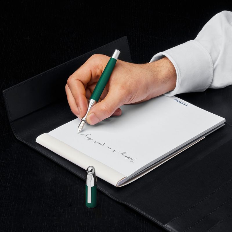 Fountain pen Classicals Chrome Green - 8