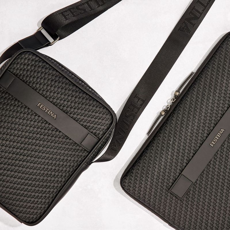 Reporter bag Interlace Black - 7