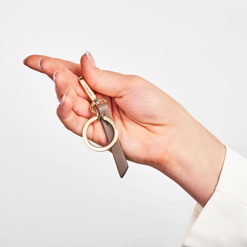 Key ring Triga Taupe - 4