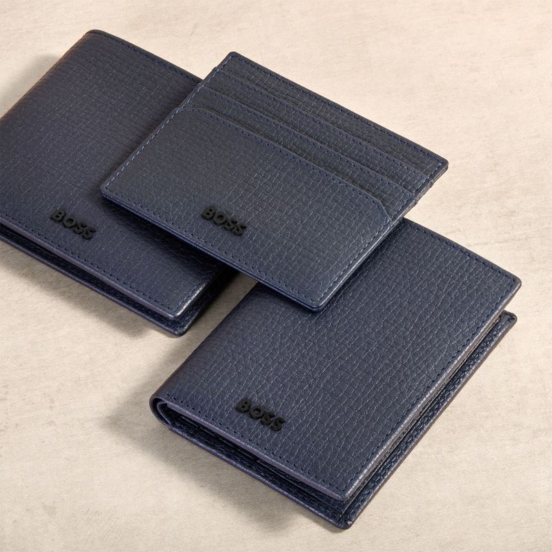 Folding card holder Grid Navy - 6