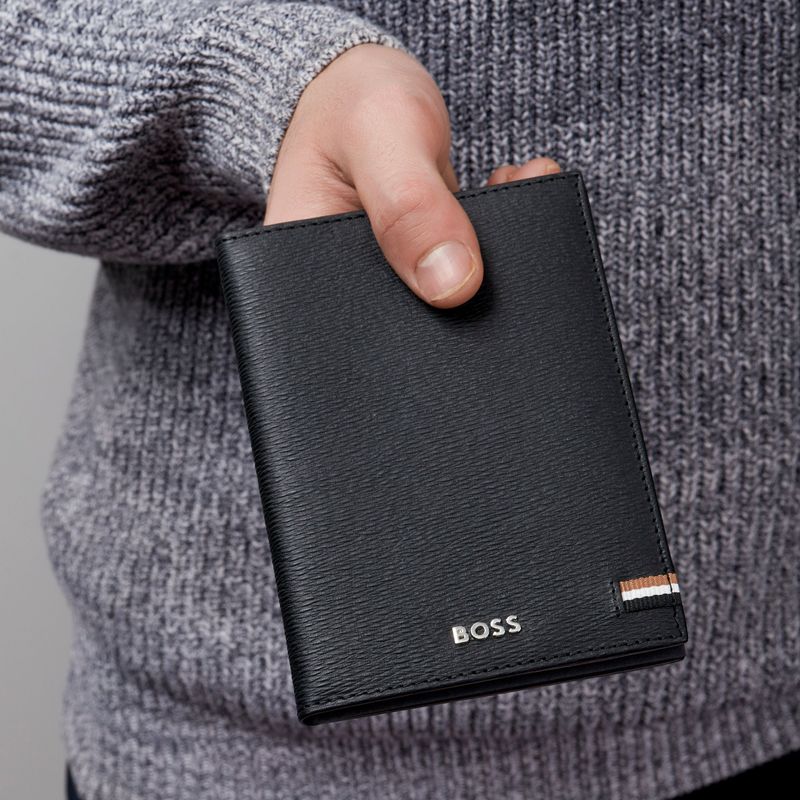 Money wallet Vertical flap Iconic Black - 7