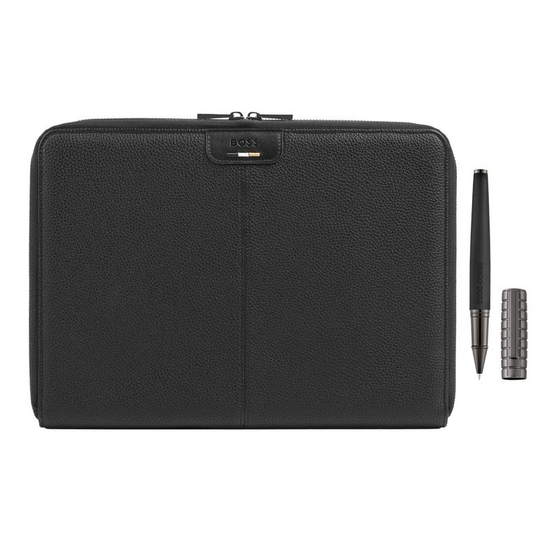 Set HUGO BOSS (rollerball pen & conference folder A4) - 2