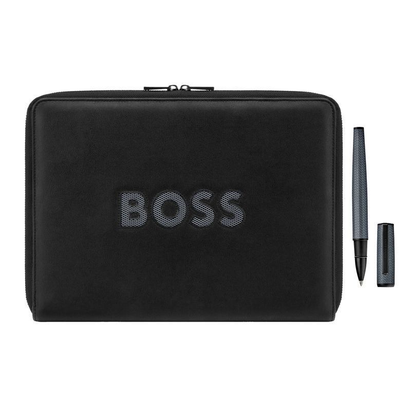 Set HUGO BOSS (rollerball pen & conference folder A4) - 2