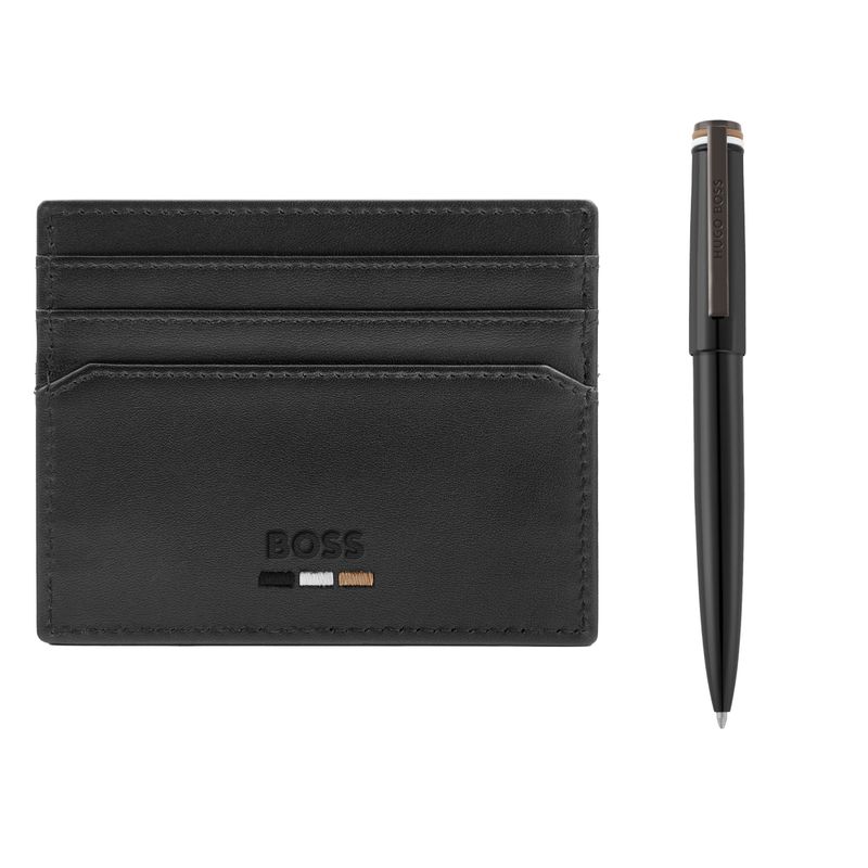 Set HUGO BOSS Black (ballpoint pen & card holder) - 3