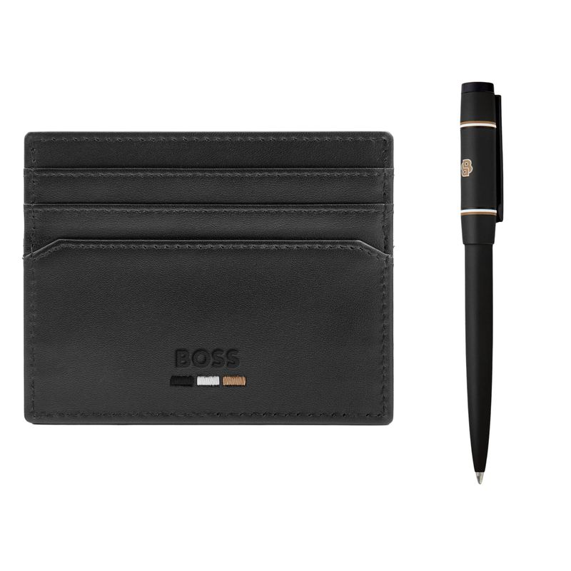 Set HUGO BOSS Black (ballpoint pen & card holder) - 3