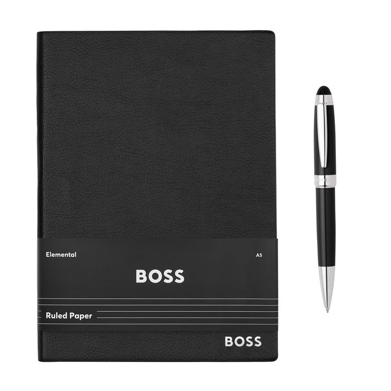 Set HUGO BOSS Black (ballpoint pen & note pad A5) - 3