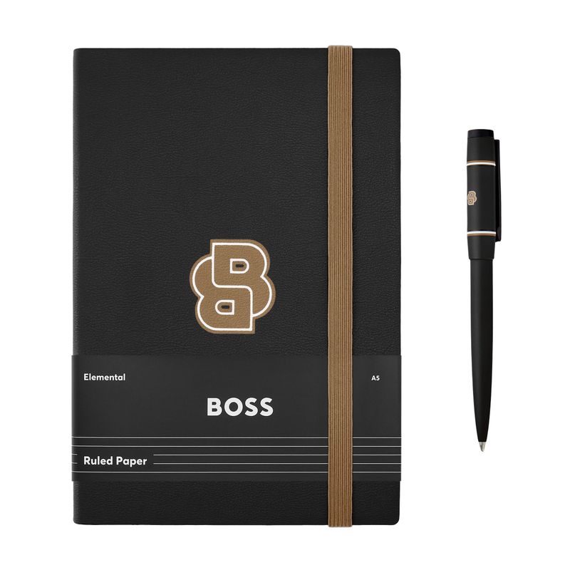 Set HUGO BOSS Black (ballpoint pen & note pad A5) - 3