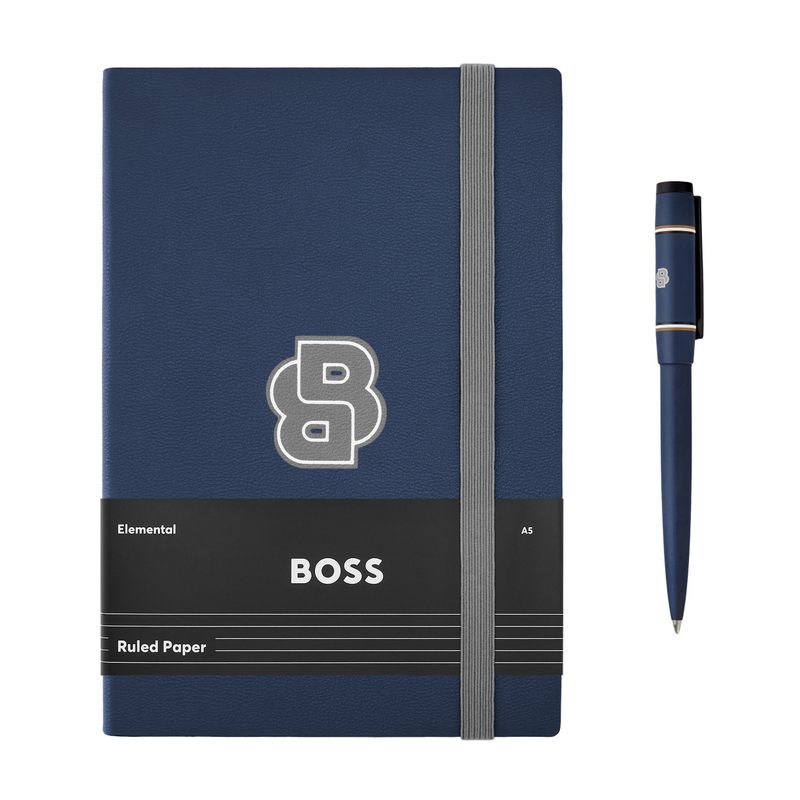 Set HUGO BOSS Navy (ballpoint pen & note pad A5) - 3