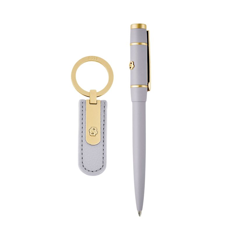 Set HUGO BOSS Lilac (ballpoint pen & key ring) - 3