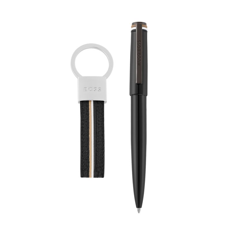 Set Iconic Black (ballpoint pen & key ring) - 3