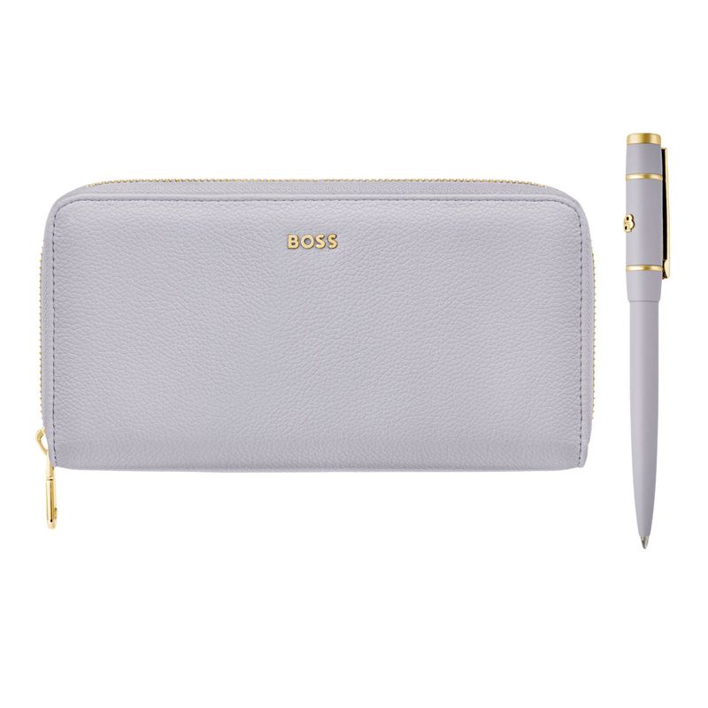 Set HUGO BOSS Lilac (ballpoint pen & travel purse) - 3