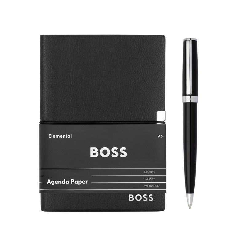 Set HUGO BOSS (ballpoint pen & note pad A6) - 3