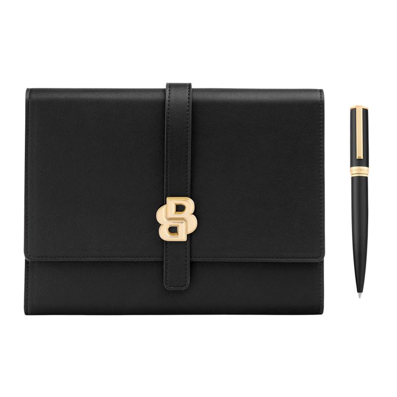 Set HUGO BOSS Black & Gold (ballpoint pen & folder A5) - 2