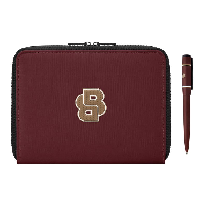 Set HUGO BOSS Burgundy (ballpoint pen & conference folder A5) - 2