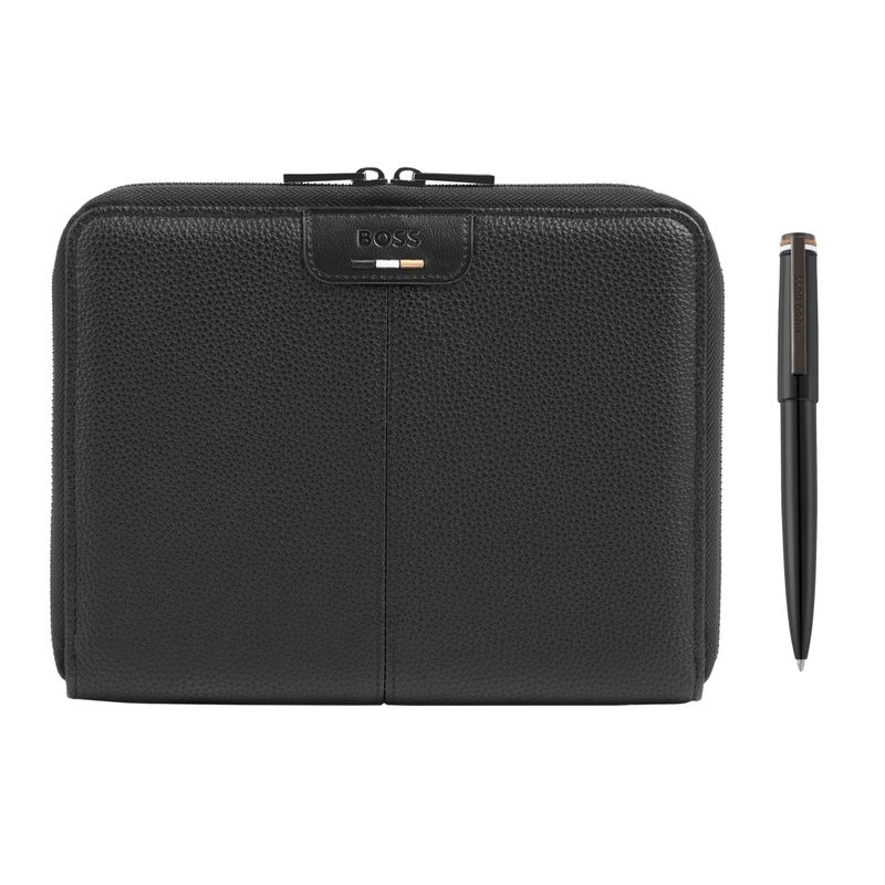 Set HUGO BOSS Black (ballpoint pen & conference folder A5) - 2