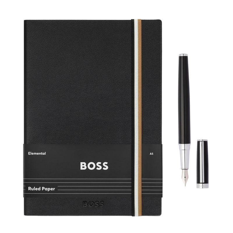 Set HUGO BOSS (fountain pen & note pad A5) - 3