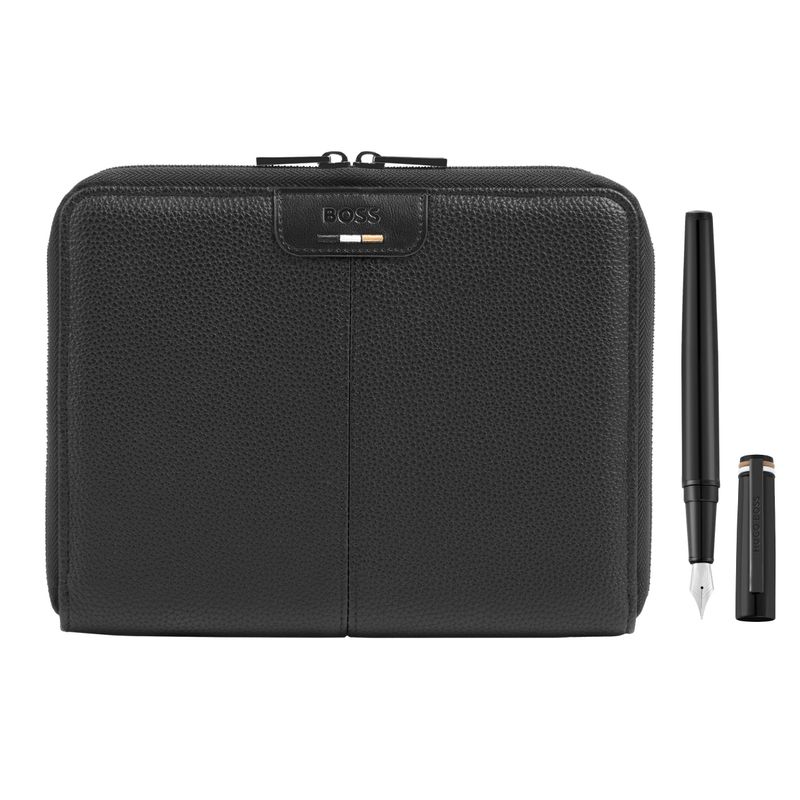 Set HUGO BOSS Black (fountain pen & conference folder A5) - 2
