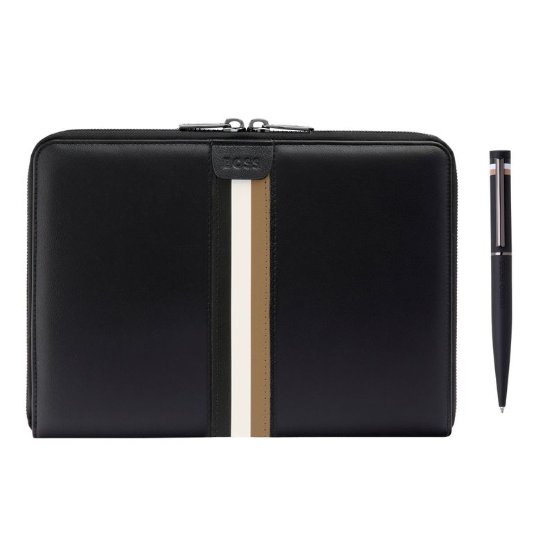 Set HUGO BOSS Black (ballpoint pen & conference folder A5) - 2