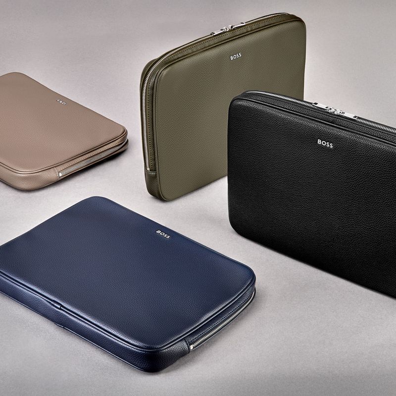 Laptop bag Classic Grained Black - 7