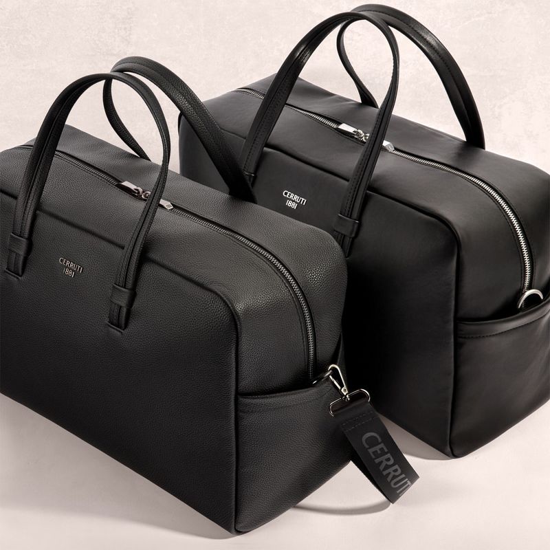 Travel bag Paxton Black Grained - 9