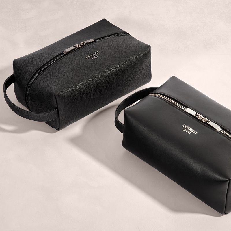 Kosmetická taštička Paxton Black Smooth - 8