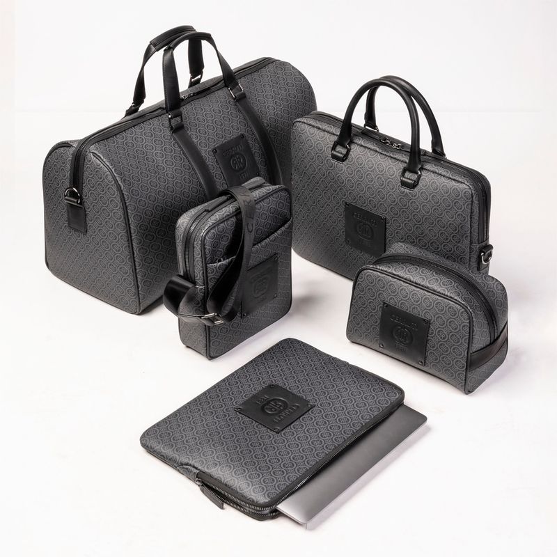 Toiletry Bag Logomania Grey - 7