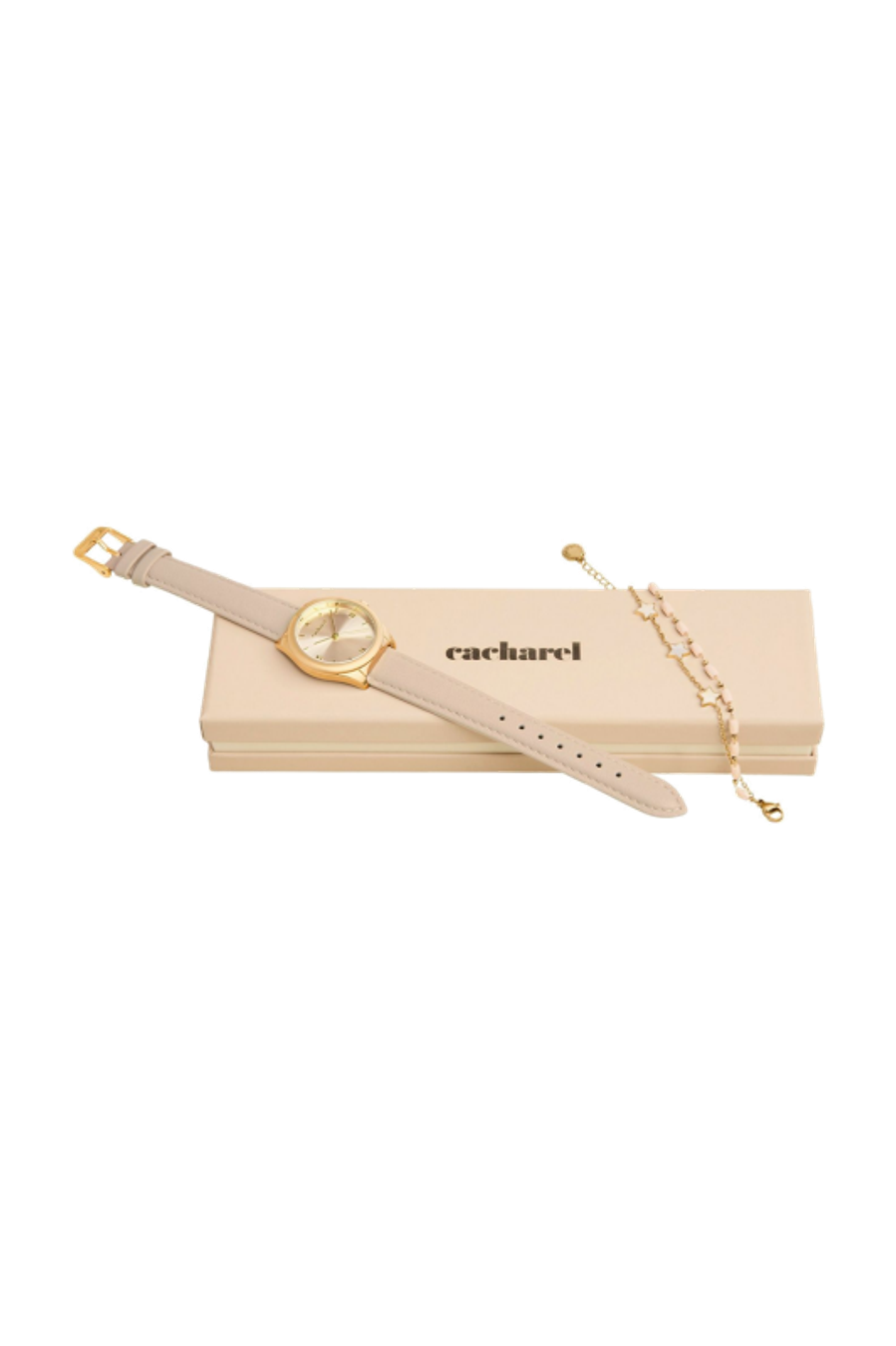 Set Vivienne Nude (armbanduhr & armband)